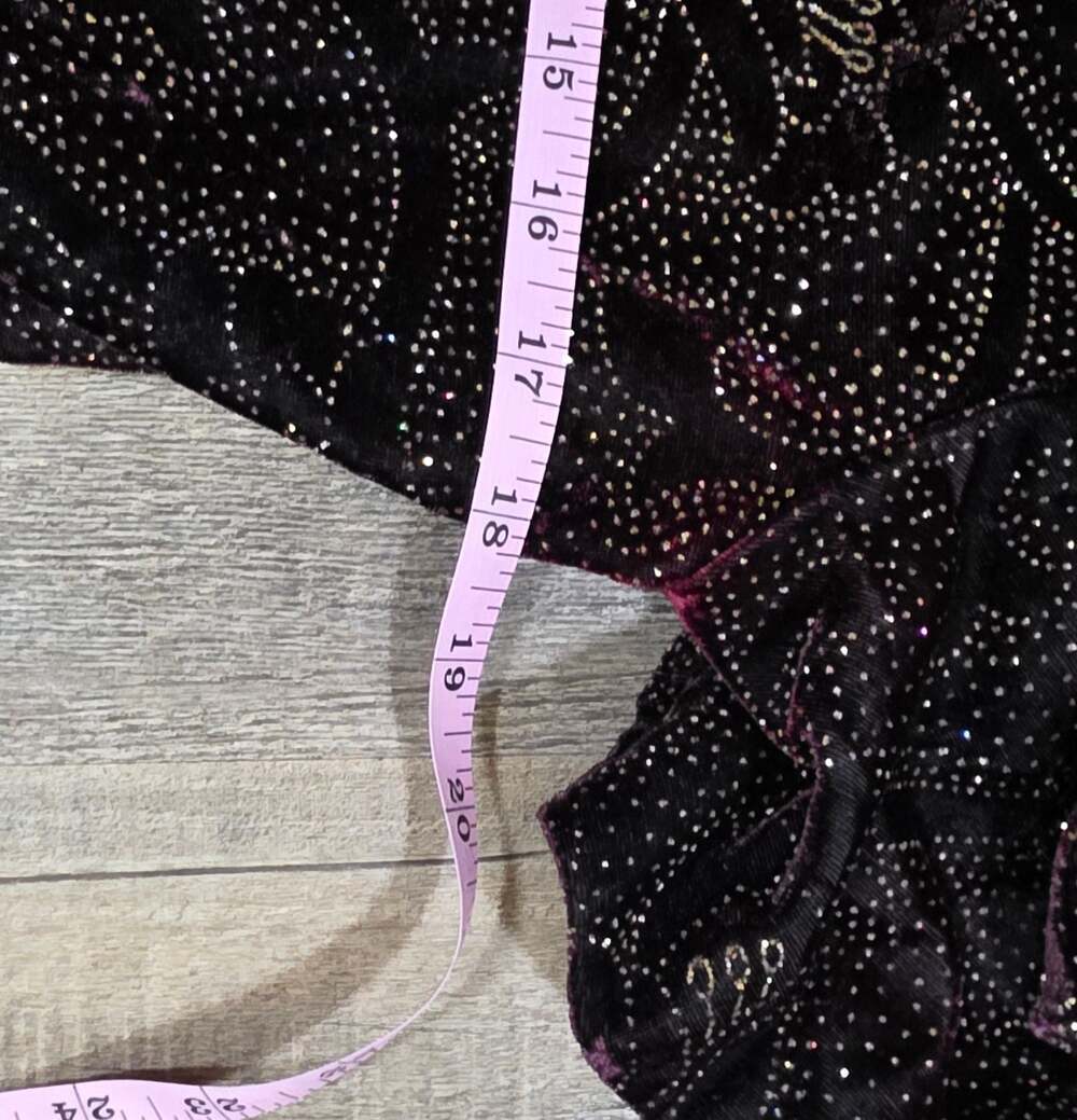 Vintage Jessica Howard dress 80's Womens 10 cocktail Puff Sleeve Velvet Sheath - Picture 16 of 16